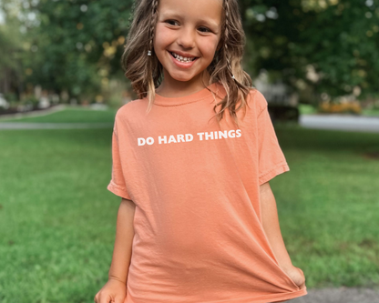 Do Hard Things Kids T-Shirt, Comfort Colors®