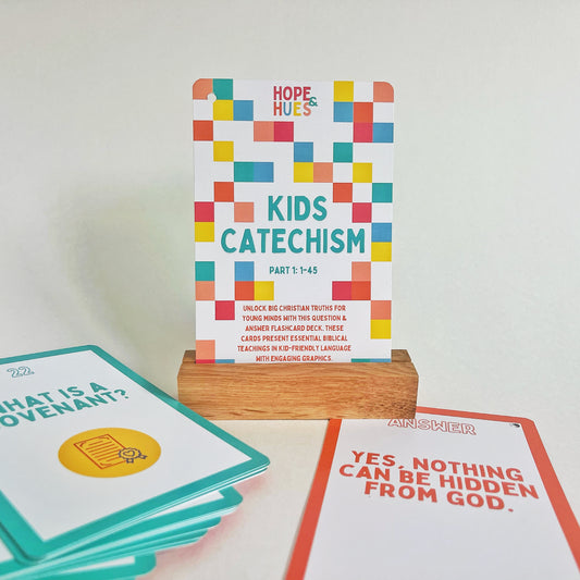 Kids Catechism Flashcards - Part 1